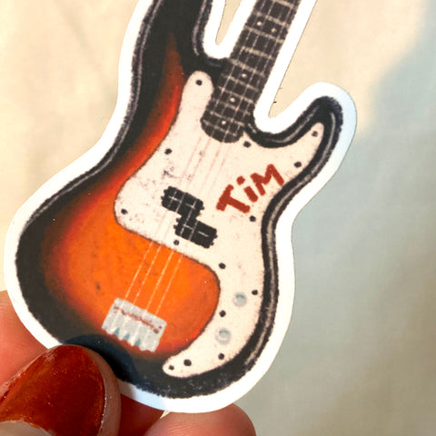 tim foreman's bass sticker
